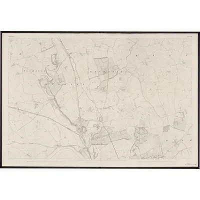 1839 Map of Kilkenny - Sheet 43, 1863 Print