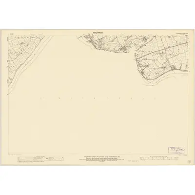 1950 Map of Kilkenny - Sheet 46, 1961 Print