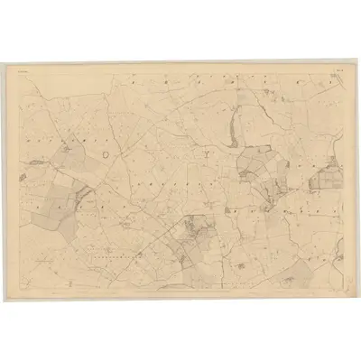 1839 Map of Kilkenny - Sheet 9, 1842 Print