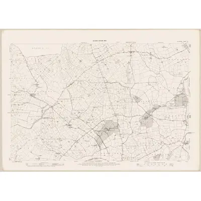 1900 Map of Kilkenny - Sheet 9, 1902 Print