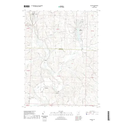 2019 Map of Killbuck, 2019 Print