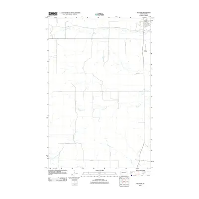 2011 Map of Killdeer, 2011 Print