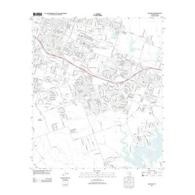 2012 Map of Killeen, 2012 Print