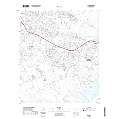 2019 Map of Killeen, 2019 Print