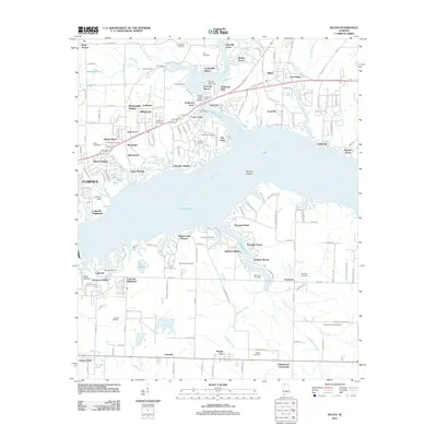 2011 Map of Killen, 2011 Print
