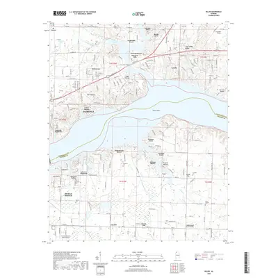 2018 Map of Killen, 2018 Print