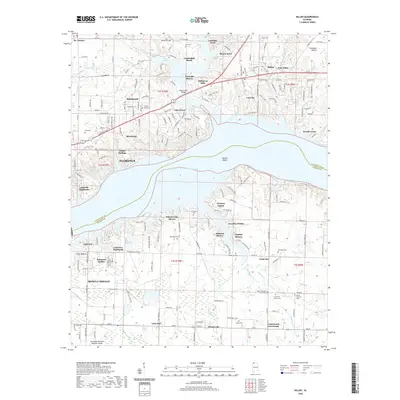 2020 Map of Killen, 2020 Print