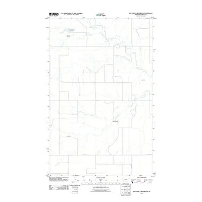2011 Map of Killenbeck Reservoir, 2011 Print