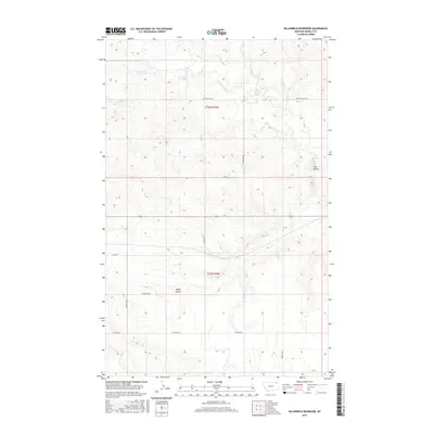2017 Map of Killenbeck Reservoir, 2017 Print