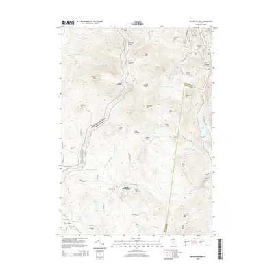 2015 Map of Killington Peak, 2015 Print