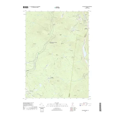 2018 Map of Killington Peak, 2018 Print