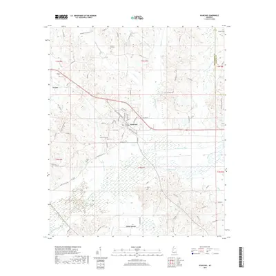2018 Map of Kilmichael, 2018 Print