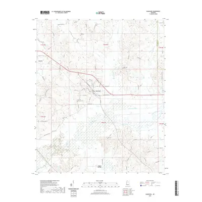 2020 Map of Kilmichael, 2020 Print