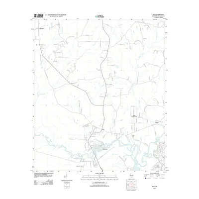 2012 Map of Kiln, 2012 Print