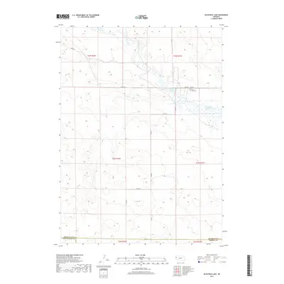 2017 Map of Kilpatrick Lake, 2017 Print