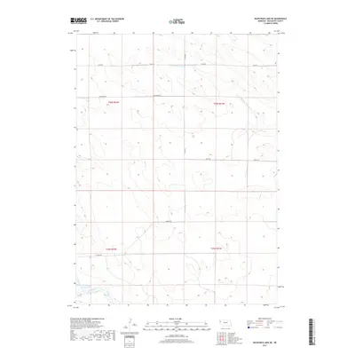 2017 Map of Kilpatrick Lake NE, 2017 Print