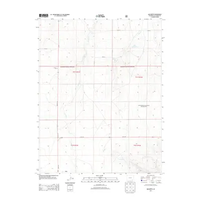 2013 Map of Kim North, 2013 Print