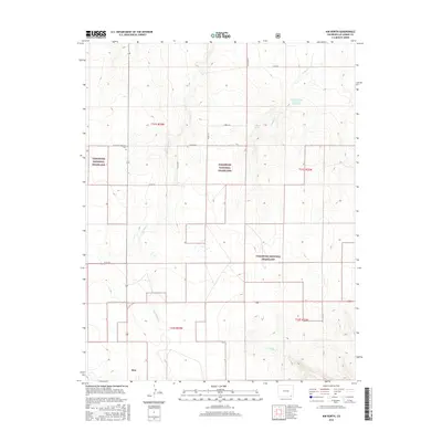 2016 Map of Kim North, 2016 Print