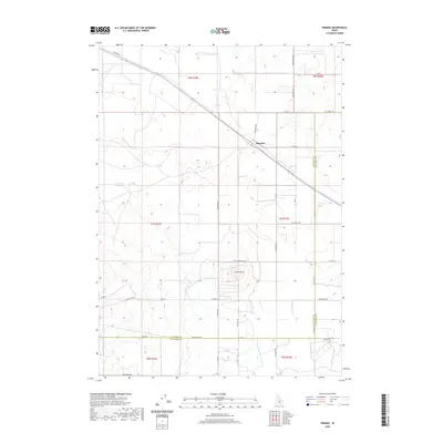 2020 Map of Kimama, 2020 Print