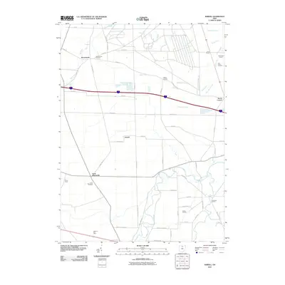 2010 Map of Kimball, 2010 Print