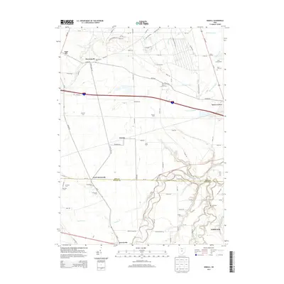 2013 Map of Kimball, 2013 Print