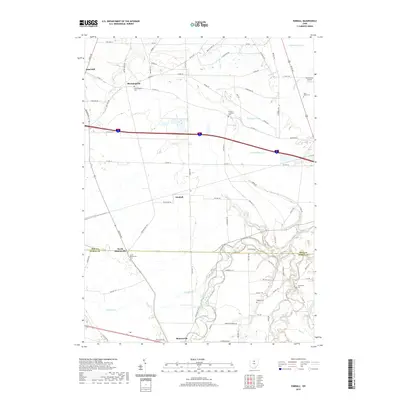 2019 Map of Kimball, 2019 Print