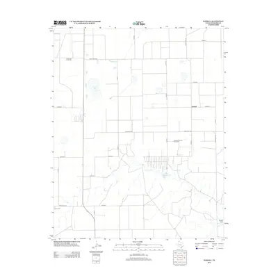 2012 Map of Kimball, 2012 Print