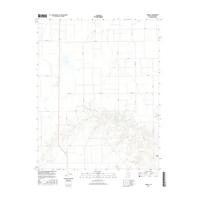 2016 Map of Kimball, 2016 Print