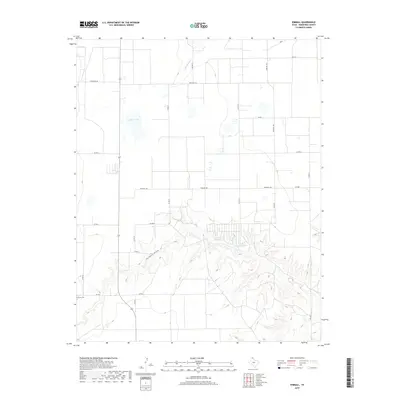 2019 Map of Kimball, 2019 Print