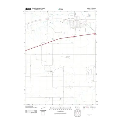 2011 Map of Kimball, 2011 Print