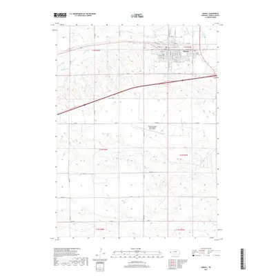 2017 Map of Kimball, 2017 Print