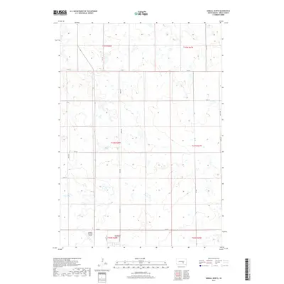 2017 Map of Kimball North, 2017 Print