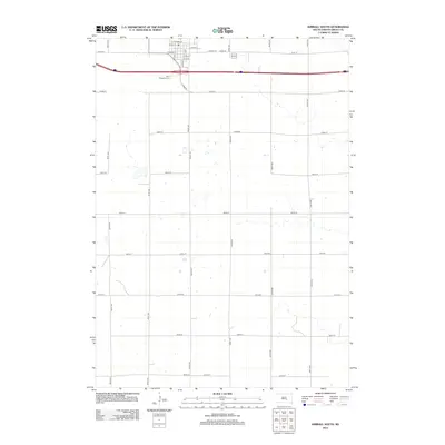 2012 Map of Kimball South, 2012 Print