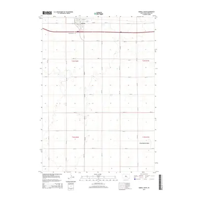 2015 Map of Kimball South, 2015 Print