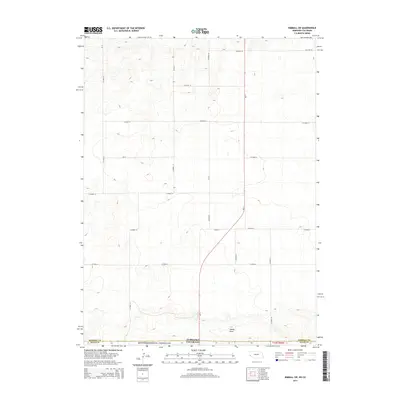 2014 Map of Kimball SW, 2014 Print