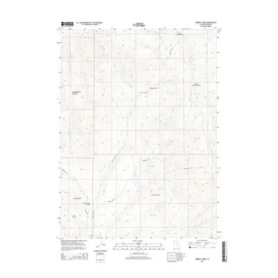 2014 Map of Kimbell Creek, 2014 Print