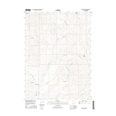 2017 Map of Kimbell Creek, 2017 Print