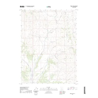 2023 Map of Kimbell Creek, 2023 Print