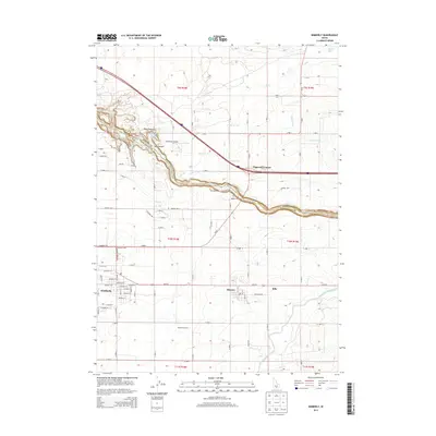 2013 Map of Kimberly, 2013 Print