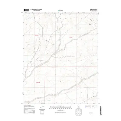 2013 Map of Kimbeto, 2013 Print