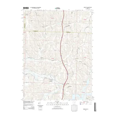 2013 Map of Kimbolton, 2013 Print