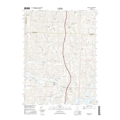 2016 Map of Kimbolton, 2016 Print