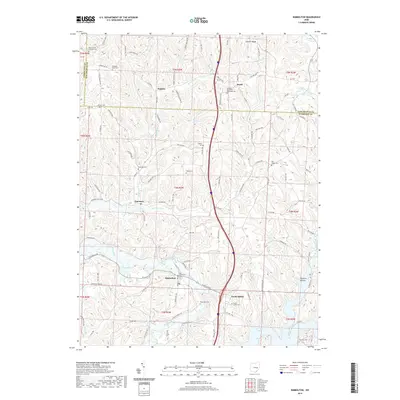 2019 Map of Kimbolton, 2019 Print