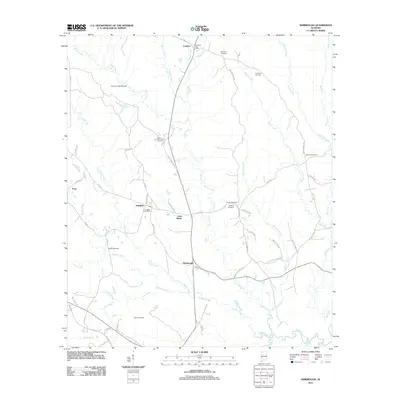 2011 Map of Kimbrough, 2011 Print