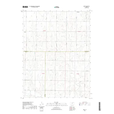 2018 Map of Kimeo, 2018 Print