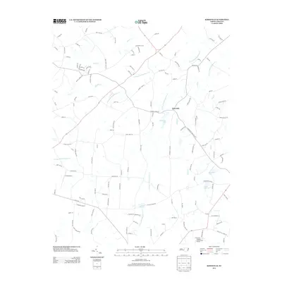 2013 Map of Kimesville, 2013 Print