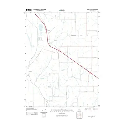 2012 Map of Kimsey Creek, 2012 Print