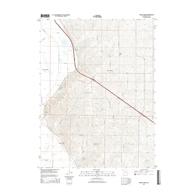 2015 Map of Kimsey Creek, 2015 Print