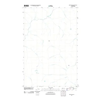 2011 Map of Kimta Peak, 2011 Print