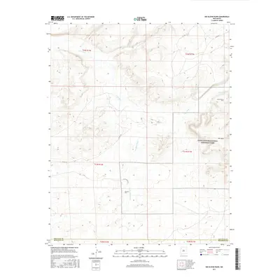 2017 Map of Kin Klizhin Ruins, 2017 Print